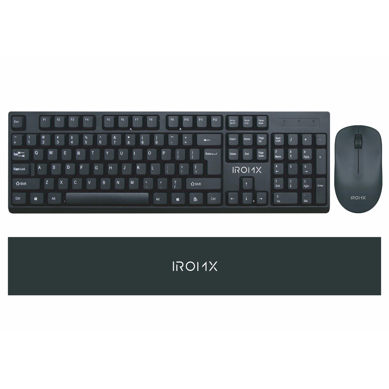 Iromx Sw20C Tr Kablosuz Standart Si̇yah Q Klavye+Mouse