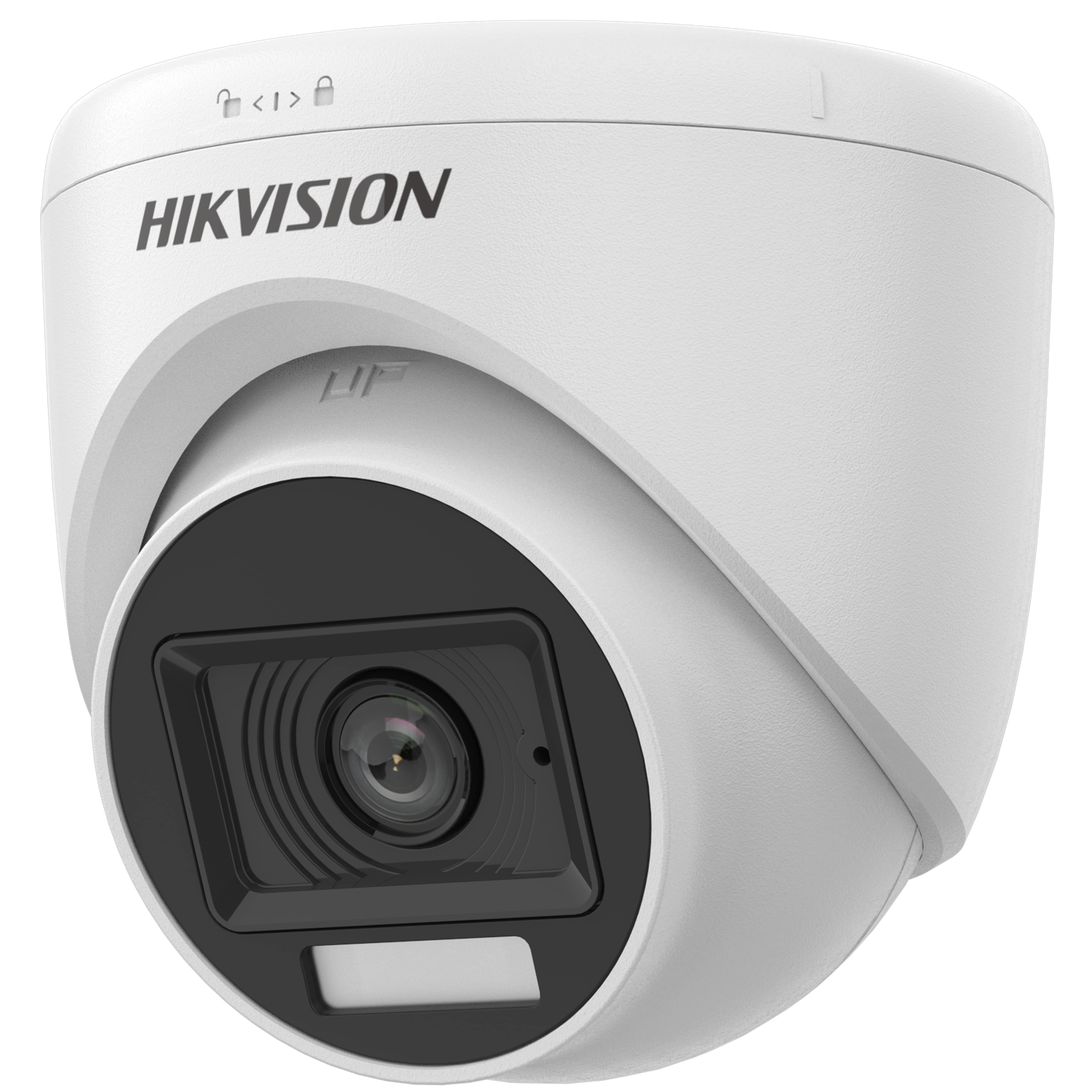 Hikvision Ds-2Ce76D0T-Lpfs 2Mp 2.8Mm 20Mt Dahi̇li̇ Ses Hd-Tvi Smart Hibrit Led Dome Kamera