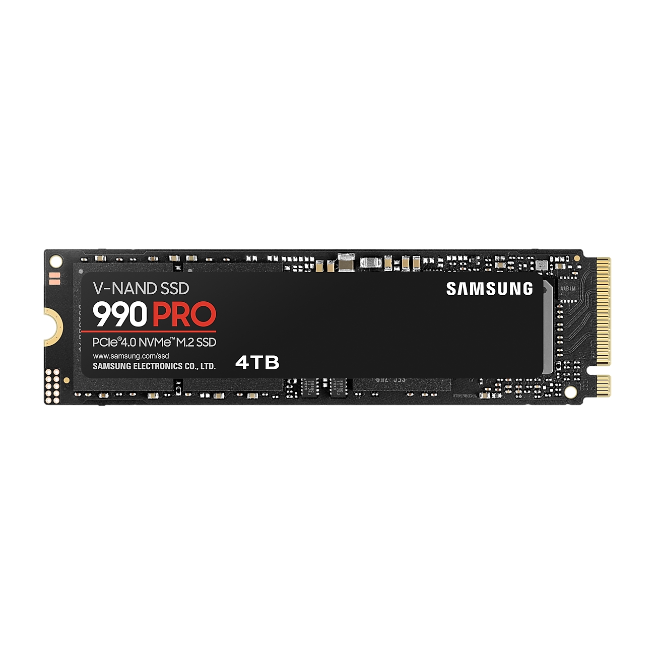 Samsung 990 Pro 4 Tb 7450/6900Mb/S Nvme PCie M.2 SSD Mz-V9P4T0Bw