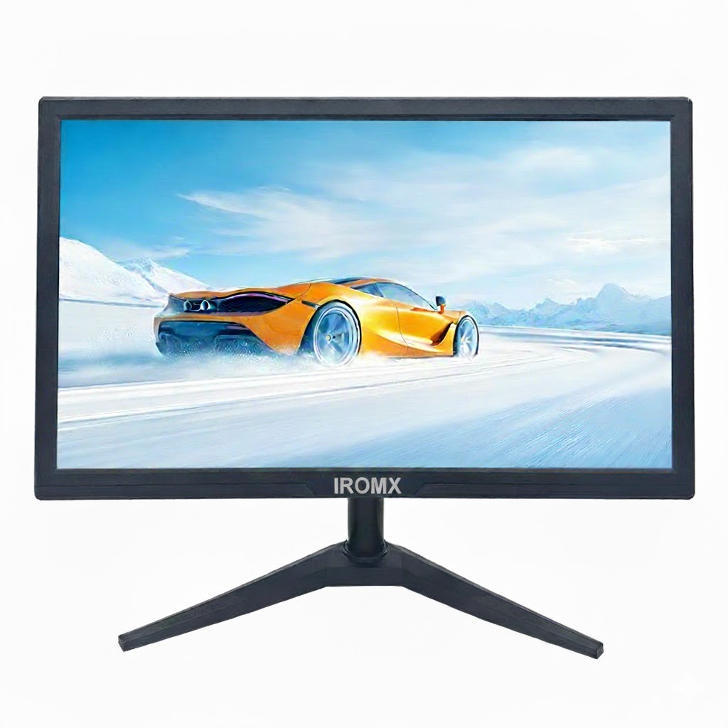 Iromx Bm2273 21.5" 3Ms 1920X1080 Vga/Hdmi Vesa Dahi̇li̇ Hoparlör 75Hz Si̇yah Full Hd Led Monitor