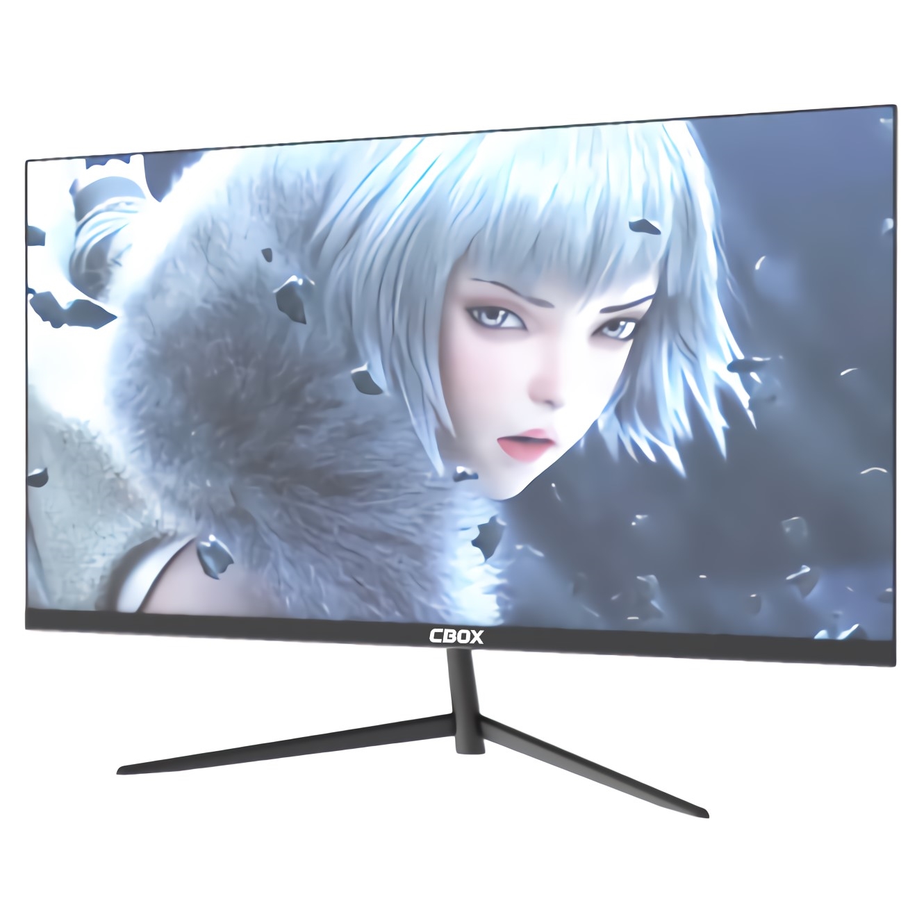 Cbox 2150FHDv 21.5" 5Ms 1920X1080 Vga/Hdmi Vesa 75Hz Si̇yah Led Monitor