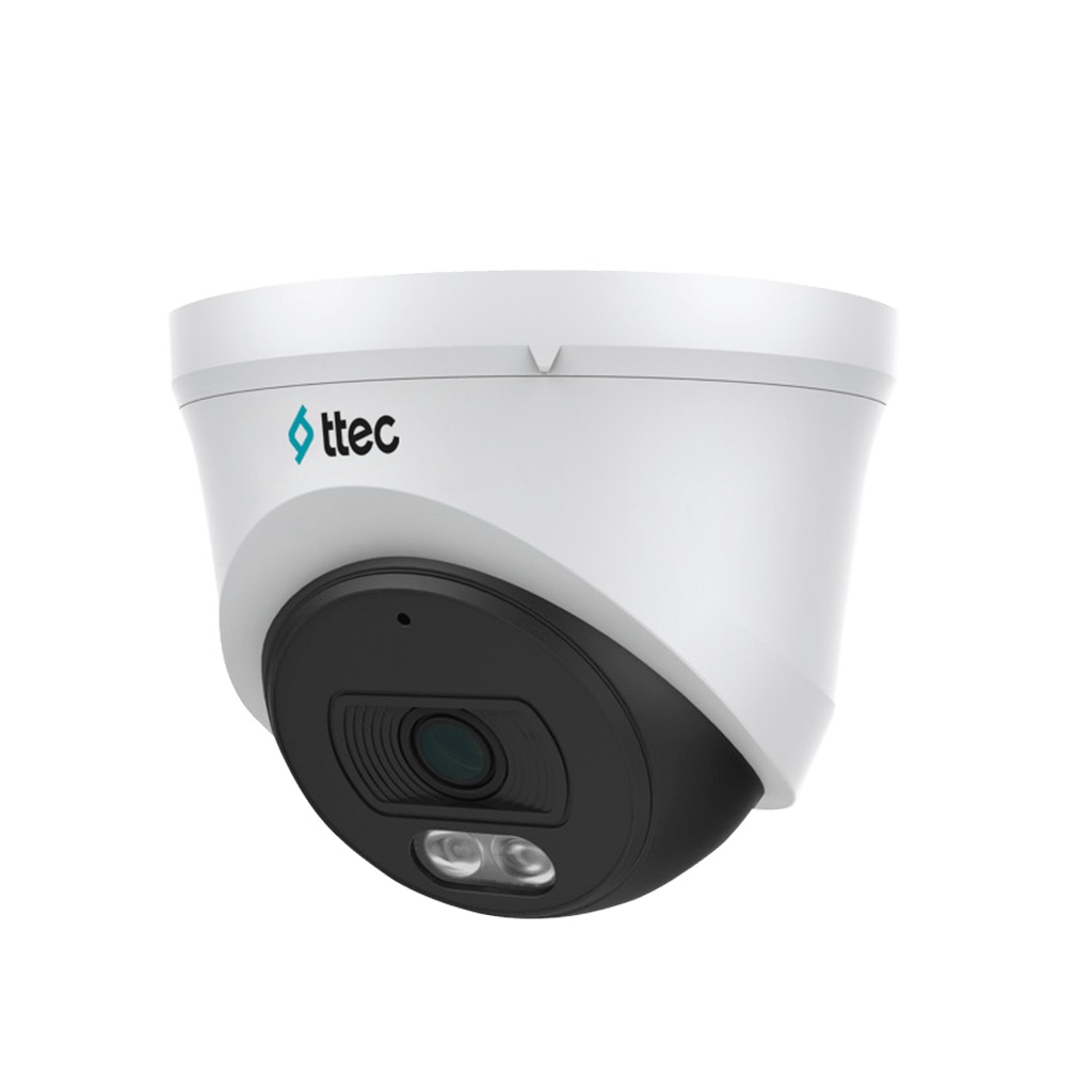 Ttec Ipdp-2330M-M/Sl-Lite 2Mp 2.8Mm 30Mt Dahi̇li̇ Sesli̇ H265+ Ip67 Smart Led Ip Dome Kamera