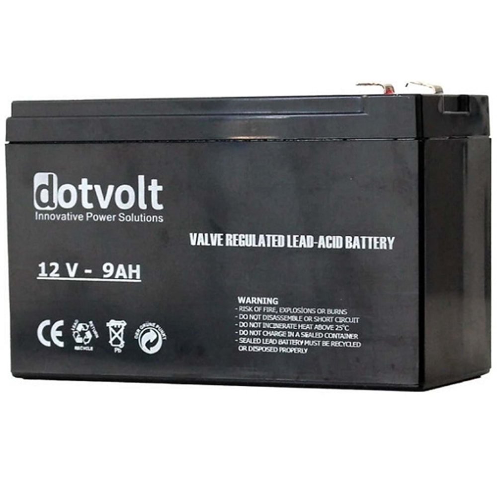 Dotvolt Dt 12V 9Ah Bakimsiz Kuru Akü