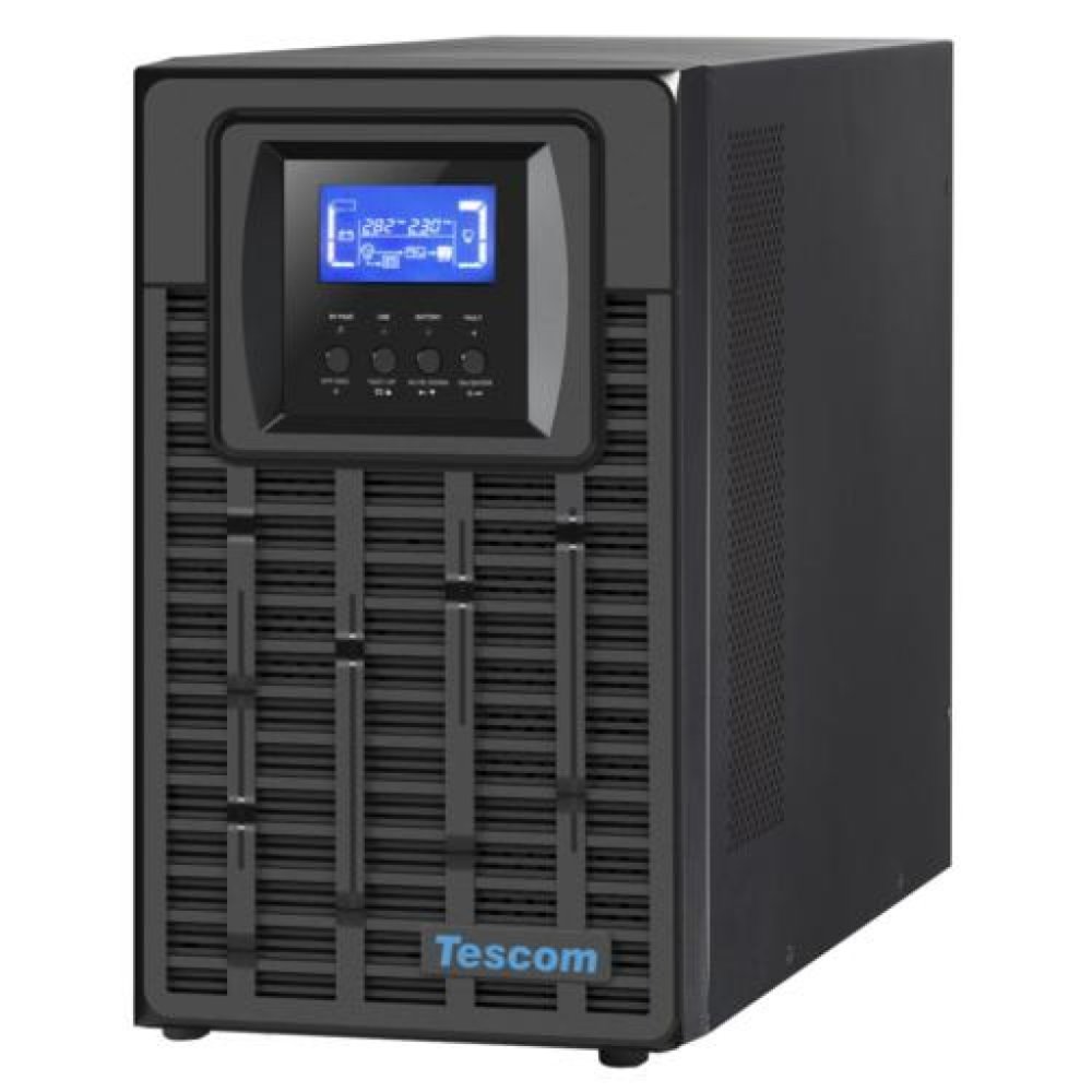 Tescom Teos 3Kva 5-10Dk 6X12V/7Ah 1F/1F Onli̇ne Ups 900040342