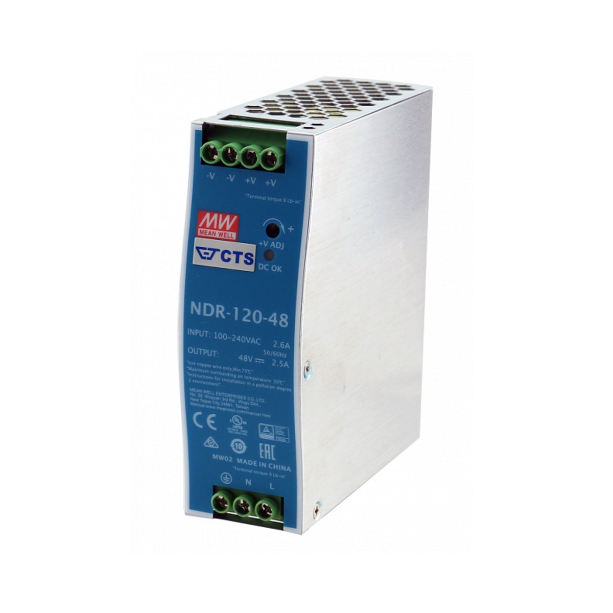 Mean-Well Ndr-120-48 Endüstri̇yel Switch Guç Kaynaği