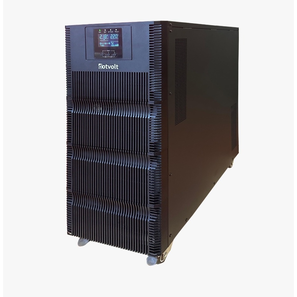 Dotvolt Mn Plus 6Kva (Dahi̇li̇ Manuel By-Pass) 16X12V/7Ah 1F/1F Onli̇ne Ups