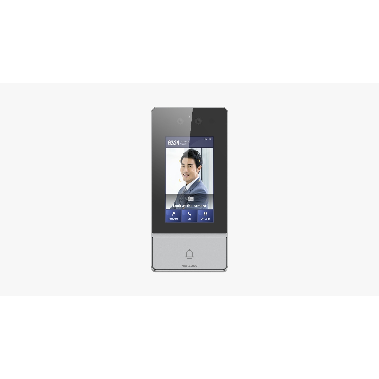 Hikvision Ds-Kv9503-Wbe1 Vi̇lla Ti̇p Dokunmati̇k Buton Ip Intercom Diş Üni̇te