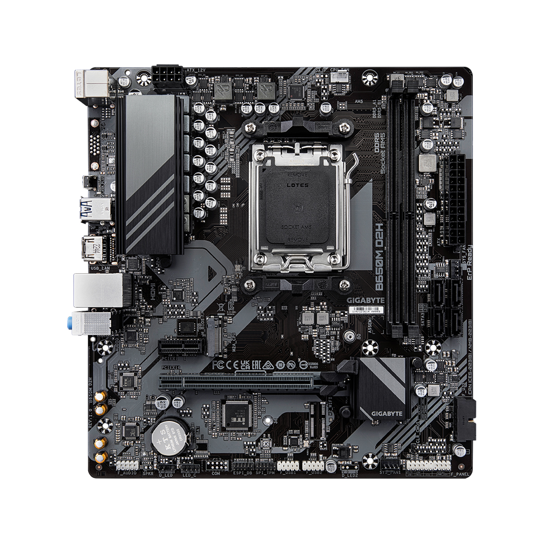 Gigabyte B650M-S2H 2Xddr5 Dp+Vga+Hdmi 1Xm.2 Am5 Anakart