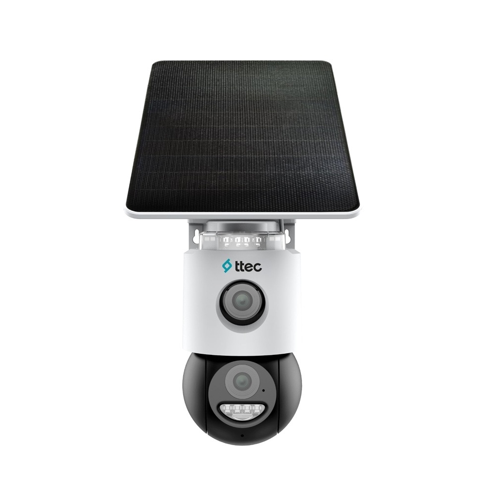 Ttec Slr-3320S-Mh/Sl-4G 6Mp 4Mm Ip Solar Panel Kamera