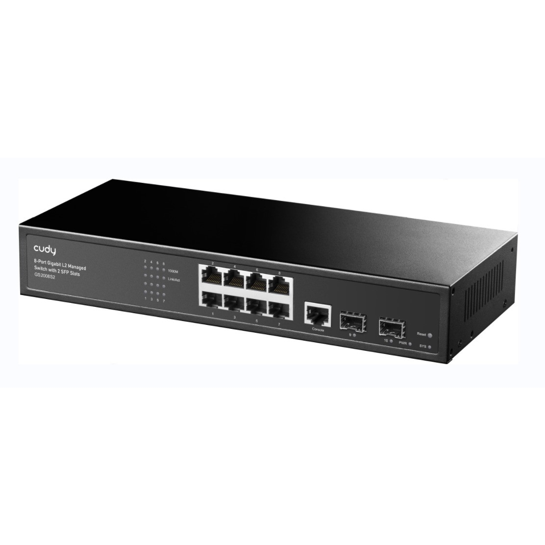 Cudy Gs2008S2 8 Port 10/100/1000 Yonetilebilir Rack Mount Switch
