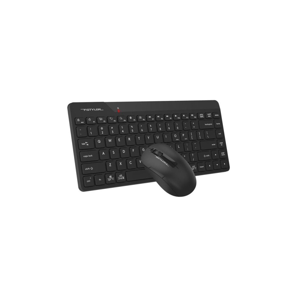 A4 Tech Fg2200 Air2 Kablosuz Multi̇medya Si̇yah Mi̇ni̇ Q Klavye+Mouse