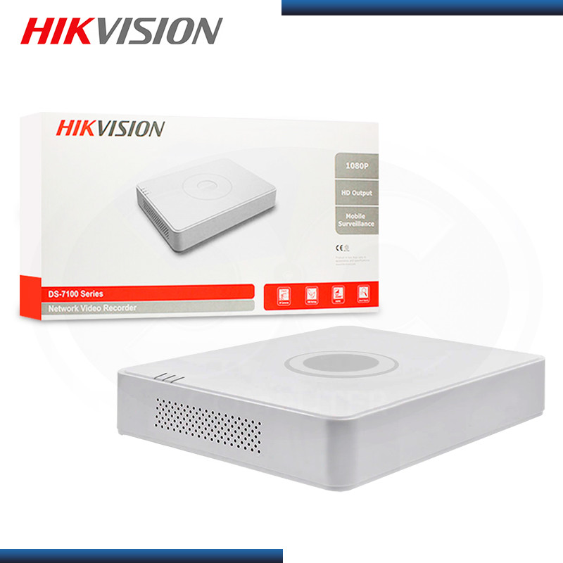 Hikvision Ds-7108Ni-Q1/8P 8 Kanal Poe H265+ Nvr Kayit Ci̇hazi