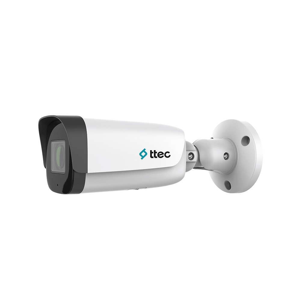 Ttec Ipbp-4380L-Wmsz 4Mp 2.8-12Mm Motorize 80Mt Dahi̇li̇ Ses H265+ Ip67 Smart Led Bullet Ip Kamera