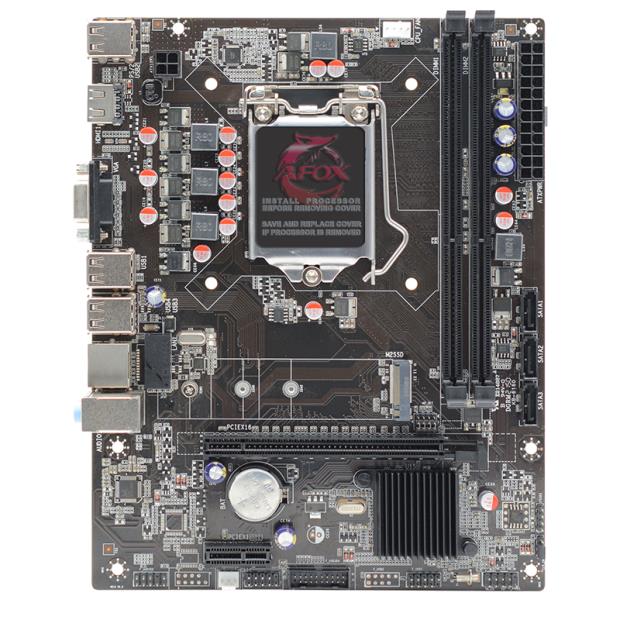 Afox Ih61-Ma5-V6 H61 2Xddr3 Vga+Hdmi 1X Lan 1X M.2 Nvme Gen3 1155 Pin Anakart