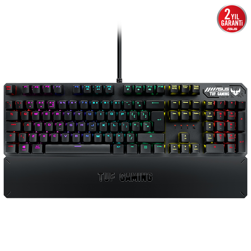 Asus Tuf Gaming K3 Red Switch/Abs Tr Gaming Klavye