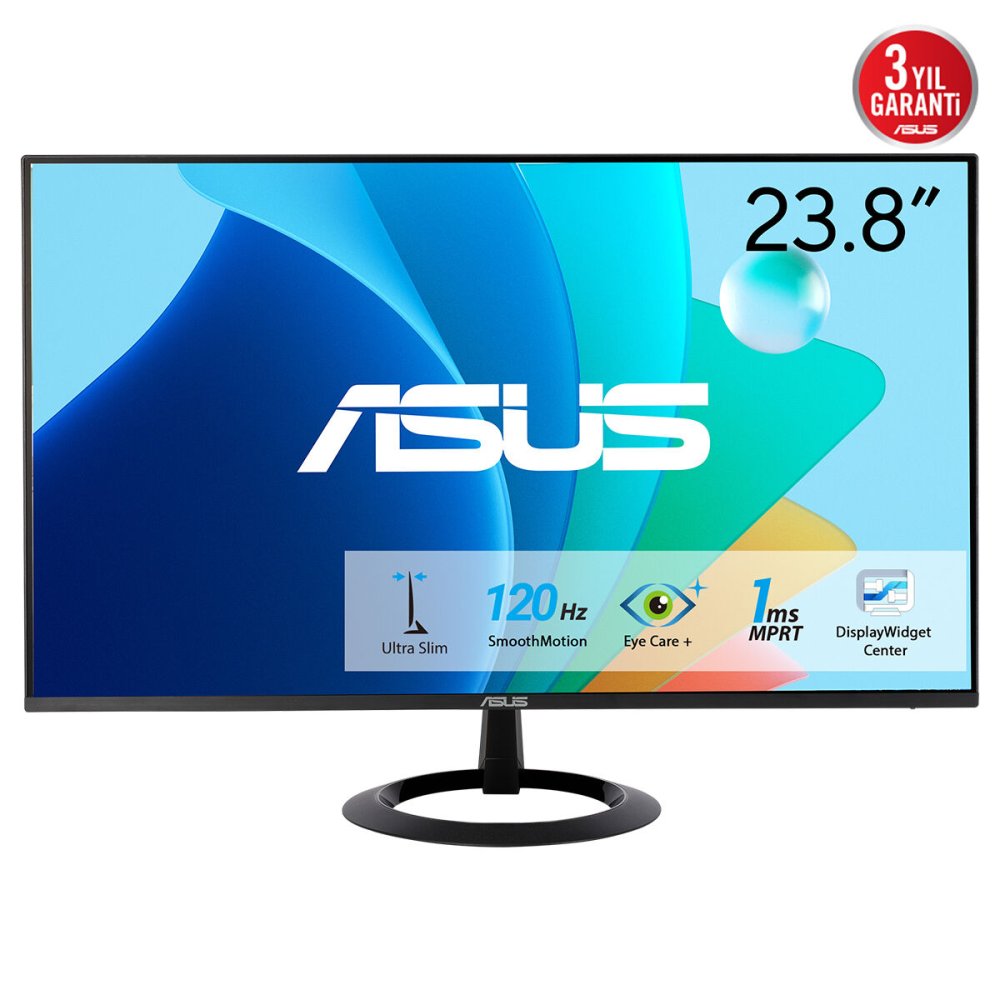 Asus Vz249Hg 23.8 Inch 1Ms 120Hz Vga/Hdmi IPS Led Monitor