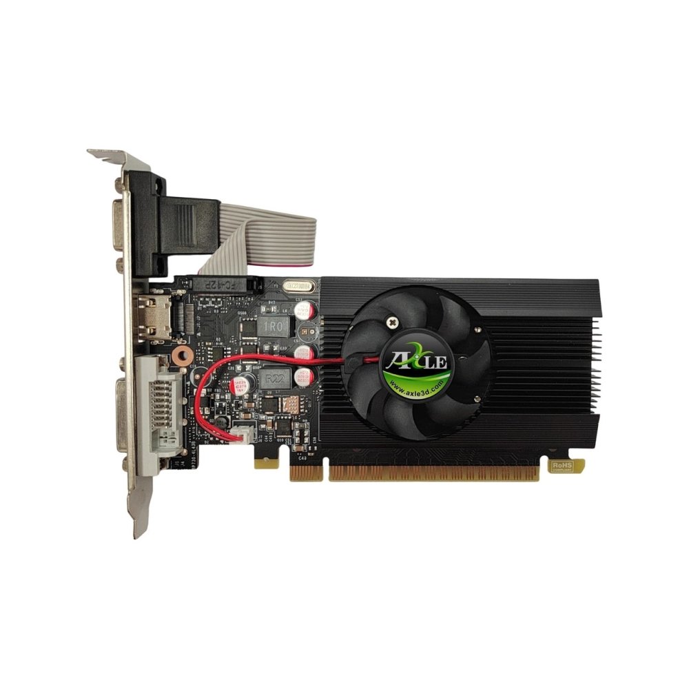 Axle Ax-Gt710/2Gd3P4Cdil-Gt710 Gt730 2Gb Ddr3 64Bit Vga/Dvi/Hdmi 16X