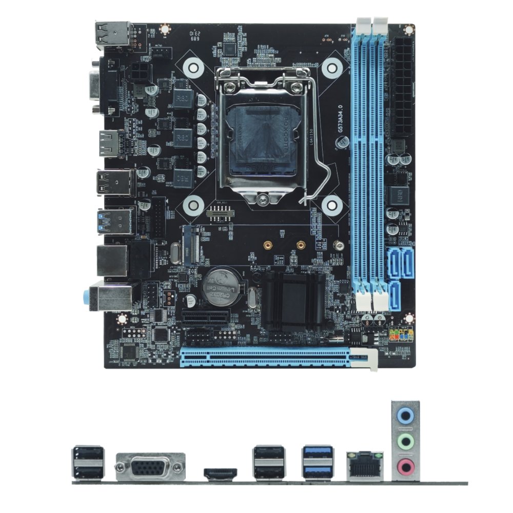 Axle Ax-Mbaih81T H81 2Xddr3 Vga+Hdmi 1Xm.2 1150 Pin Anakart