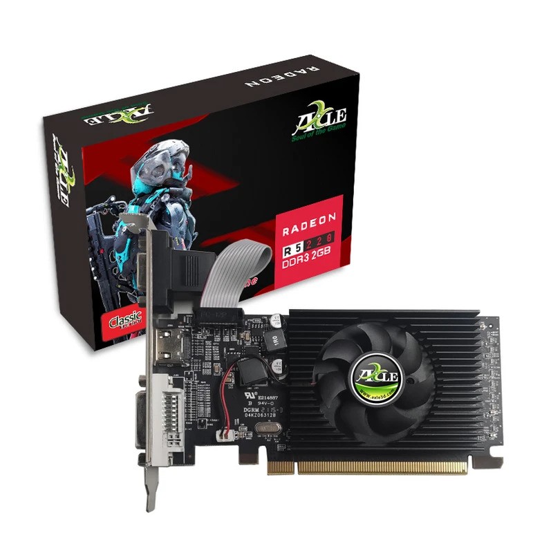 Axle Ax-R5 220/2Gd3P4Cdil R5 220 Lp 2Gb Ddr3 64Bit Vga/Dvi/Hdmi 16X