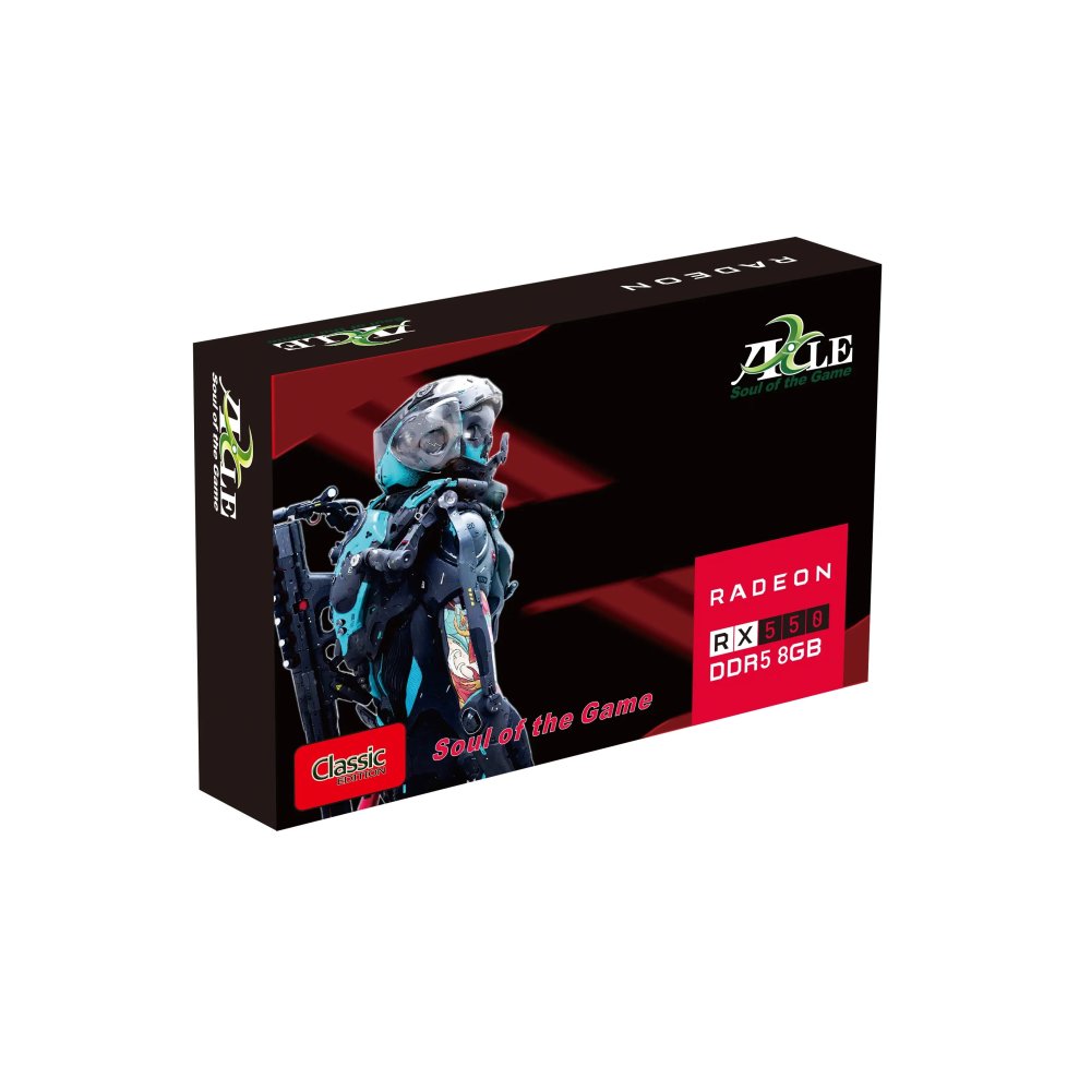 Axle Ax-Rx-550/8Gd5P8Dip Rx550 8Gb Ddr5 128Bit Dvi/Hdmi/Dp 16X