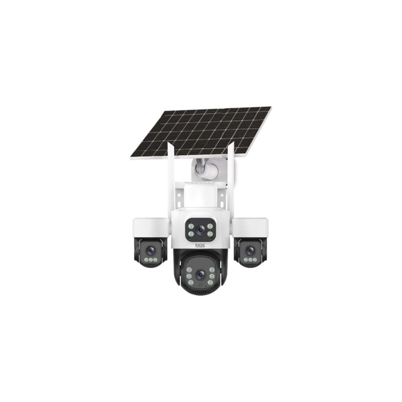 Inox X14 4 Kamerali 1920×1080 4G/Lte/Esim Ip65 Ip Solar Panel Kamera