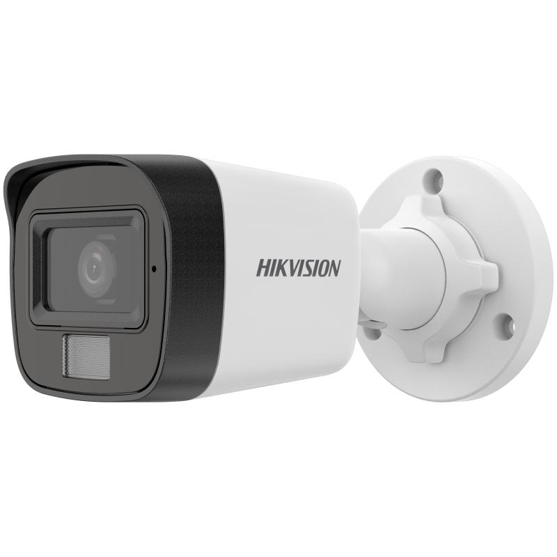 Hikvision Ds-2Cd1021G2-Liuf 2Mp 2.8Mm 20Mt Dahi̇li̇ Sesli̇ H265  Ip67 Smart Hyrbid Light Bullet Ip Kamera