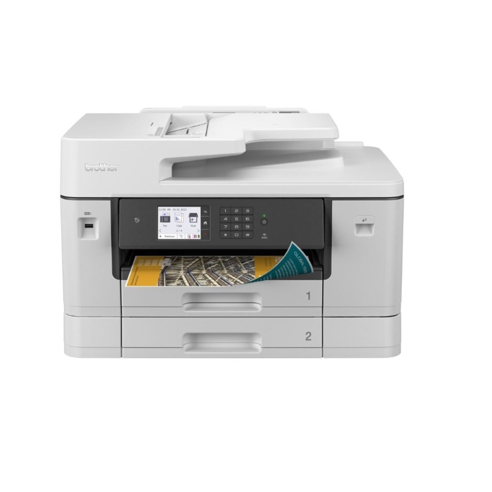 Brother Color Inkjet Mfc-J3940Dw Yazici Tarayici Fotokopi̇ Fax Usb/Wifi A3/A4