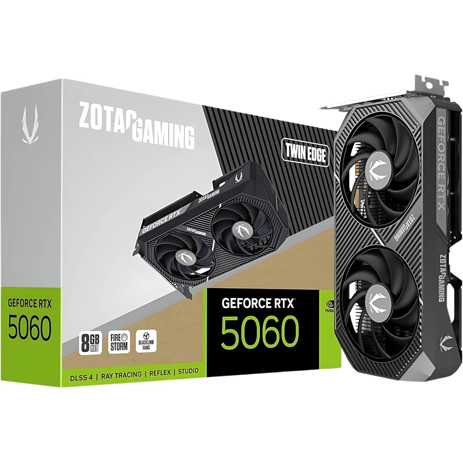 Zotac Zt-B50600E-10M Rtx5060 8Gb Ddr7 128Bit 3Xdp/1Xhdmi