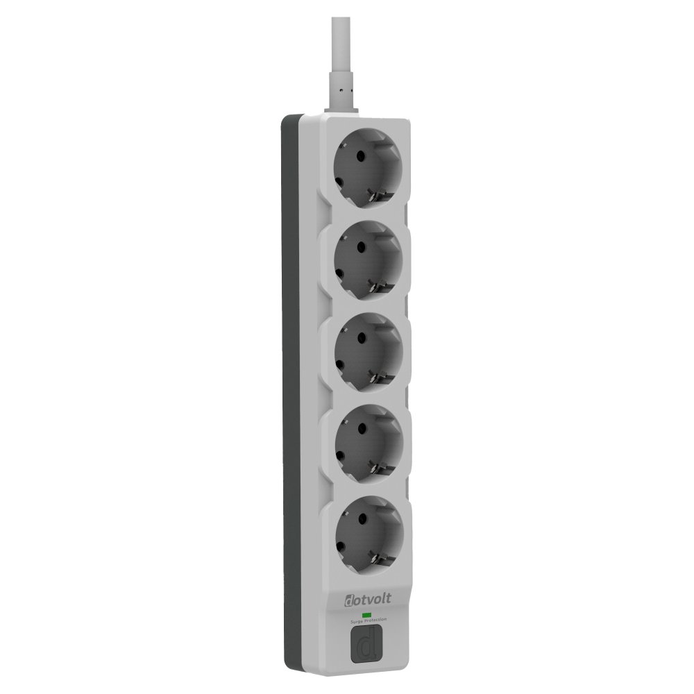 Dotvolt Surge Hunter 1050 Joules 5'Li̇ 1.5M Akim Korumali Pri̇z