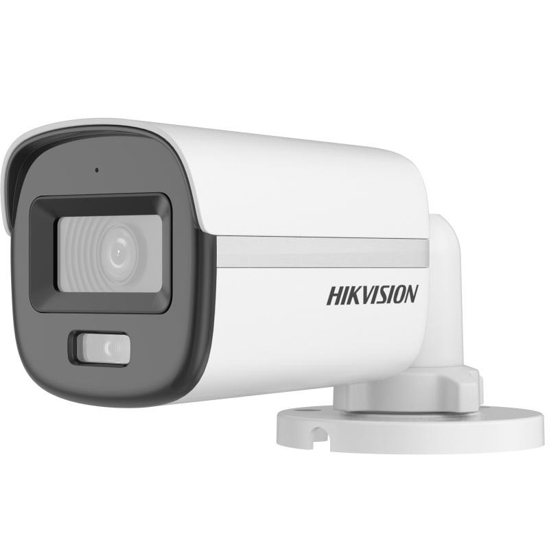 Hikvision Ds-2Ce10Df0T-Lpfs 2Mp 3.6Mm Colorvu 20Mt Ip 67 Hd-Tvi Dahi̇li̇ Ses Ir Bullet Kamera