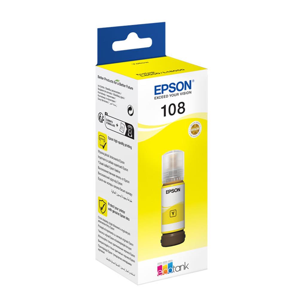 Epson 108 T09C44A Sari Mürekkep