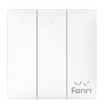 Fonri̇ S1N3G Wifi Kablosuz Akilli Dokunmati̇k Üçlü Duvar Anahtari