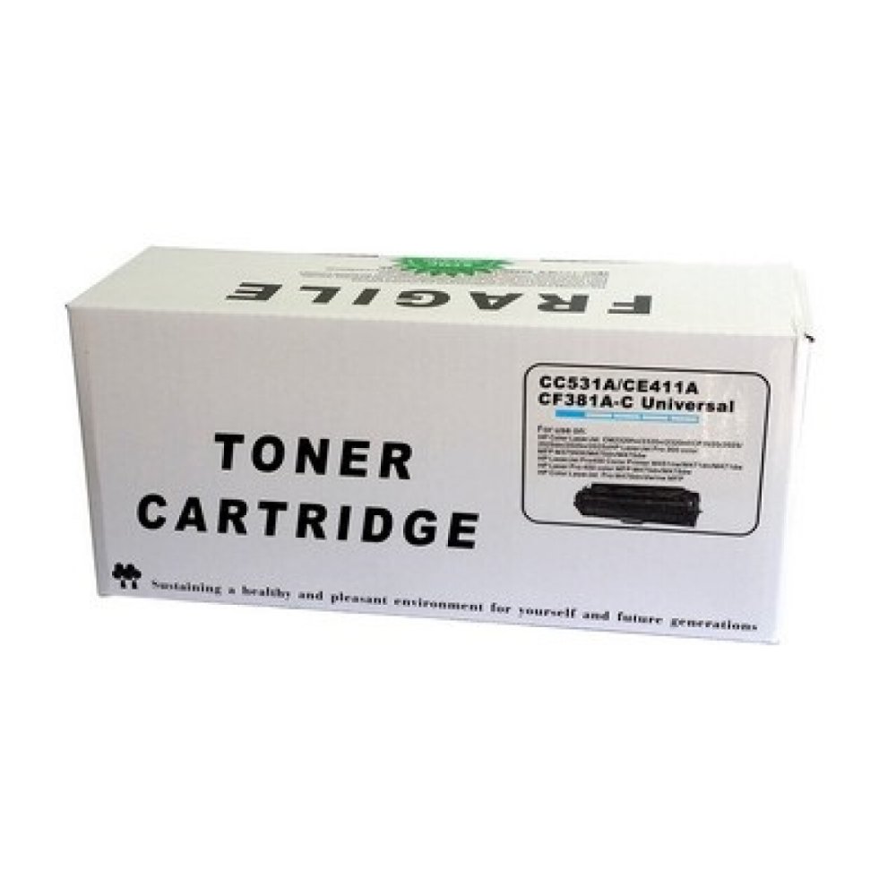 Fragile Hp Ce411A Cf381A 305A 3500Sayfa Mavi̇ Muadi̇l Toner