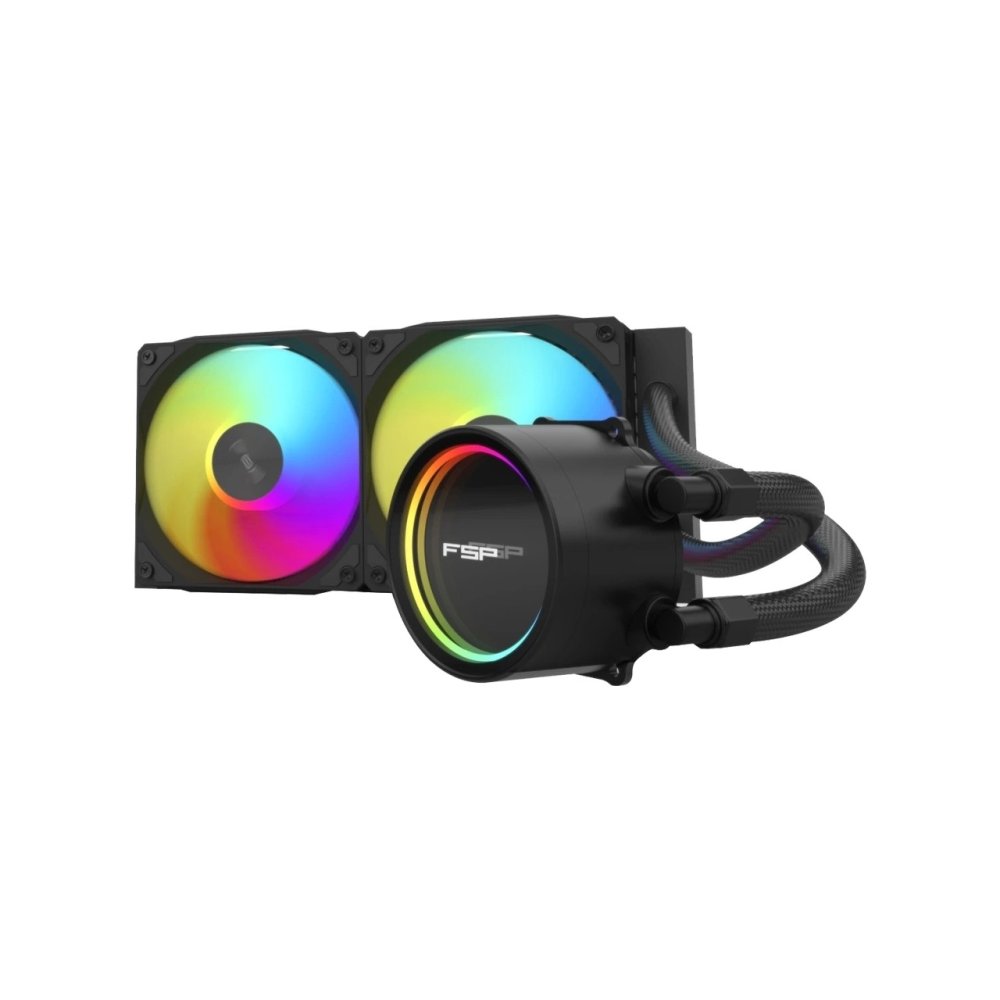 Fsp Ae24-B 240Mm 1851P/1700P/Am5/Am4 Sivi Soğutmali CPU Fan Rgb