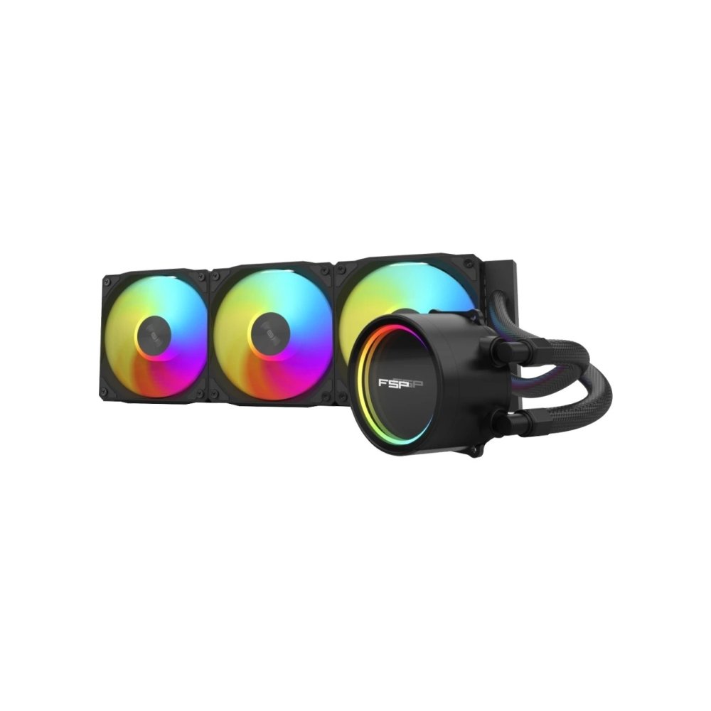 Fsp Ae36-B 360Mm 1851P/1700P/Am5/Am4 Sivi Soğutmali CPU Fan Rgb