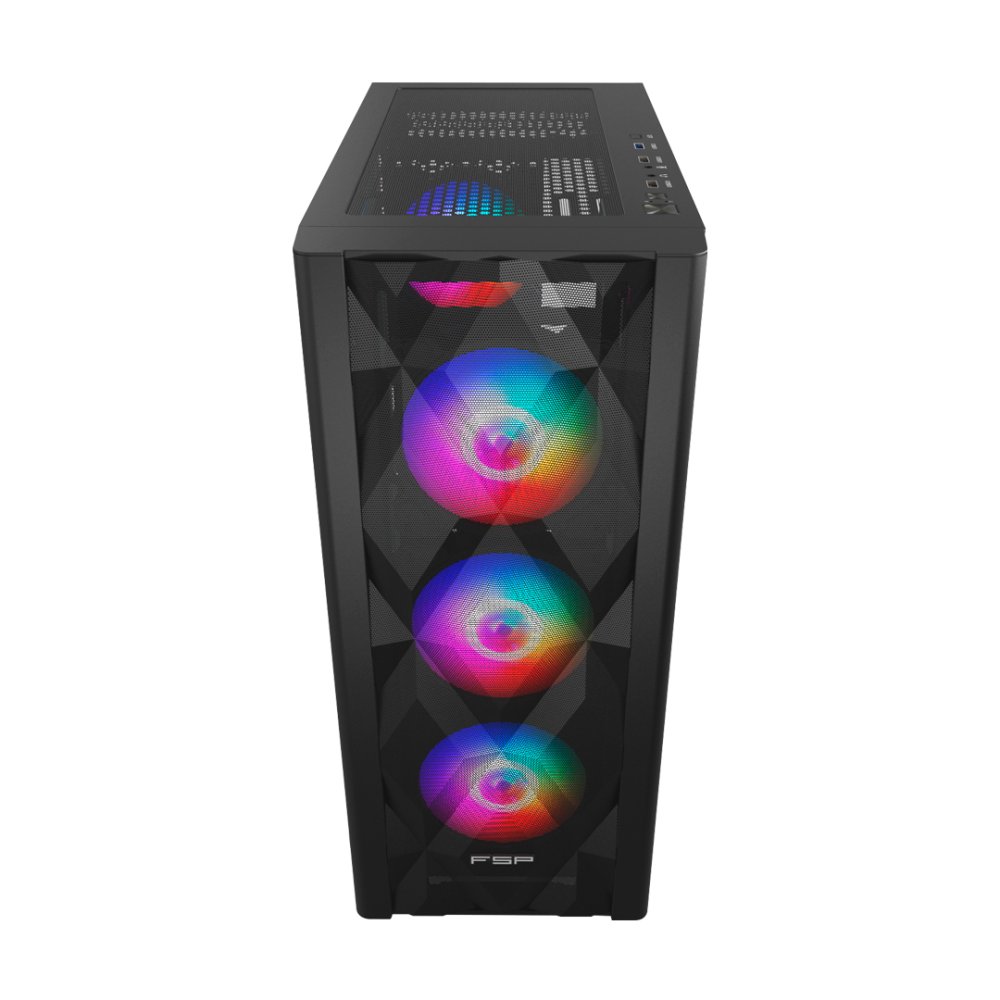 Fsp Cmt595Al 750W 80+ Gen5 Argb E-Atx Si̇yah Gaming Kasa