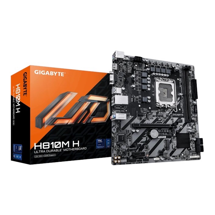 Gigabyte H810M-H 2X Ddr5 Hdmi/Vga 1X M.2 Usb3.2 1851P Anakart