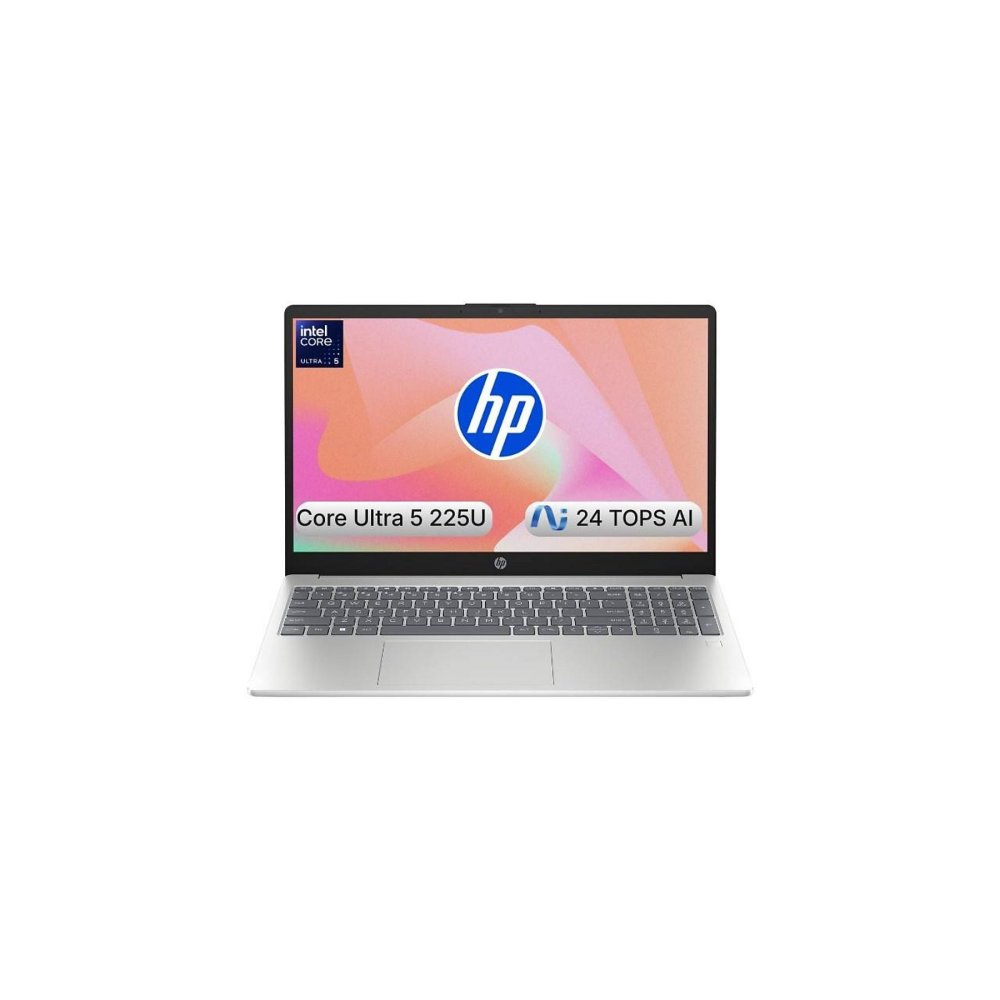 Hp Ai 15 D51E0Ea Ultra 5 225U 16Gb 512Gb SSD 15.6 Inch Freedos Notebook