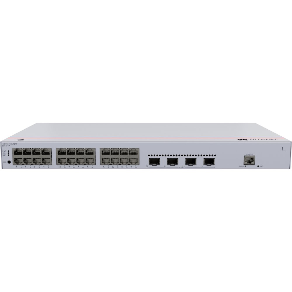 Huawei Ekit S310-24T4X 24 Port 10/100/1000 4 X 10G Sfp L2+ Cloude Yönetilebilir Rack Mount Switch