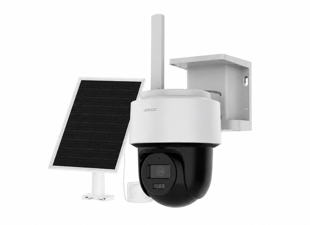Hilook Ipc-Cfsp4/4G 4Mp 2.8Mm 30Mt Smart Hybrit Ligth Pt Dome Solar Ip Kamera