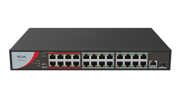 Hilook Ns-0326P-230 24 Port 10/100 24 Port Poe+ 1X Uplink + 1Xsfp 230W Rack Mount Switch
