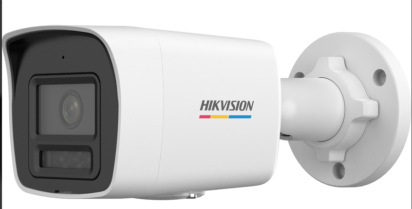 Hikvision Ds-2Cd1067G3-Liuf 6Mp 2.8Mm Colorvu 30Mt Smart Hybrid Light Ip67 Dahi̇li̇ Ses Ir Bullet Ip Kamera
