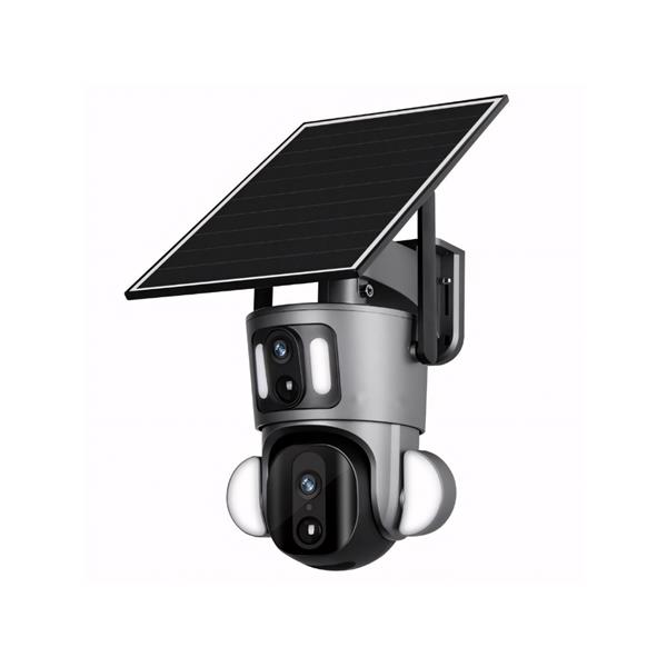 Inox 224 3+3 Mp Dual Lens 2048X1536 4G/Lte Ip66 Ip Solar Panel Kamera