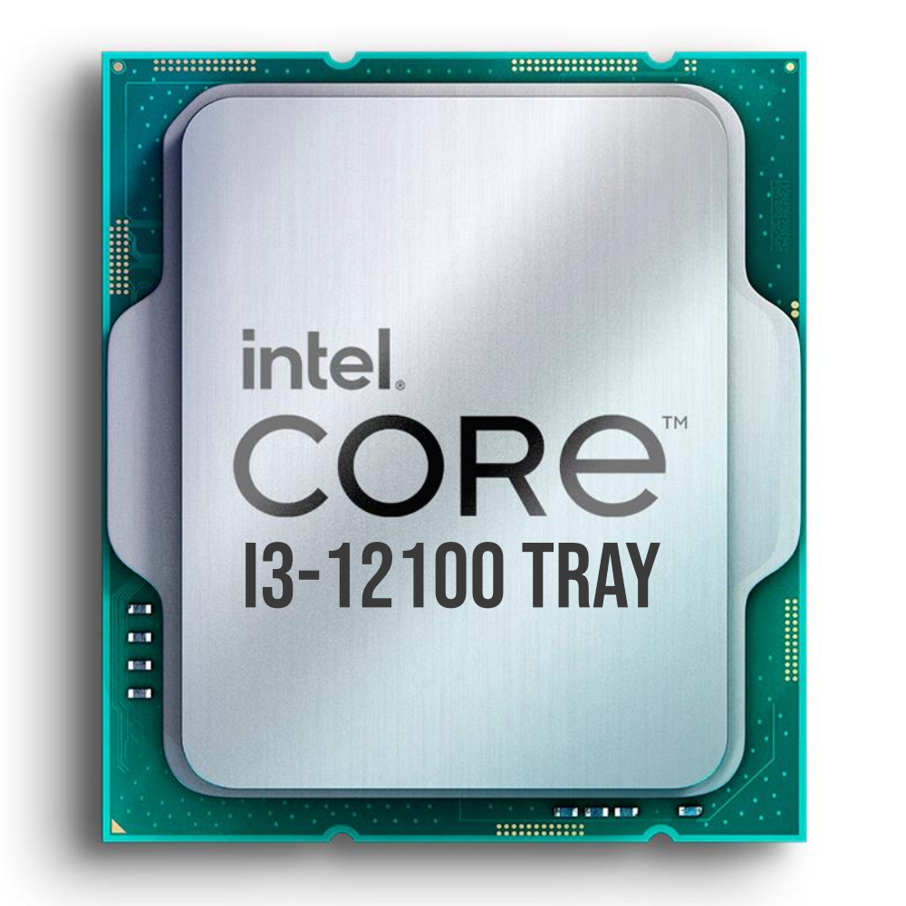 Intel Alder Lake i3-12100 3.30Ghz 12Mb 1700P Tray Işlemci̇