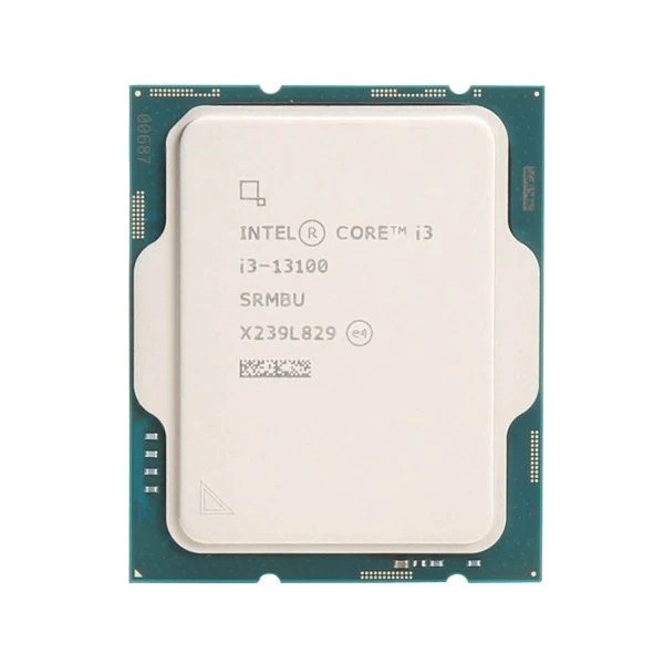 Intel Raptor Lake i3-13100 3.40Ghz 12Mb 1700P Tray Işlemci̇