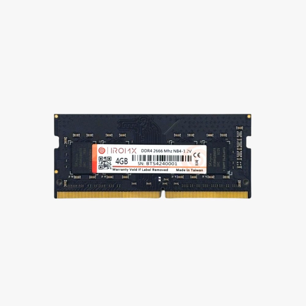 Iromx 4Gb 2666Mhz Ddr4 Hynix Chip Notebook RAM Bulk