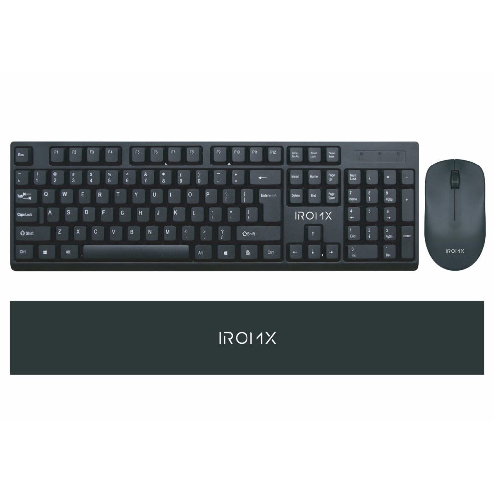 Iromx Sw20C Tr Kablosuz Standart Si̇yah Q Klavye+Mouse