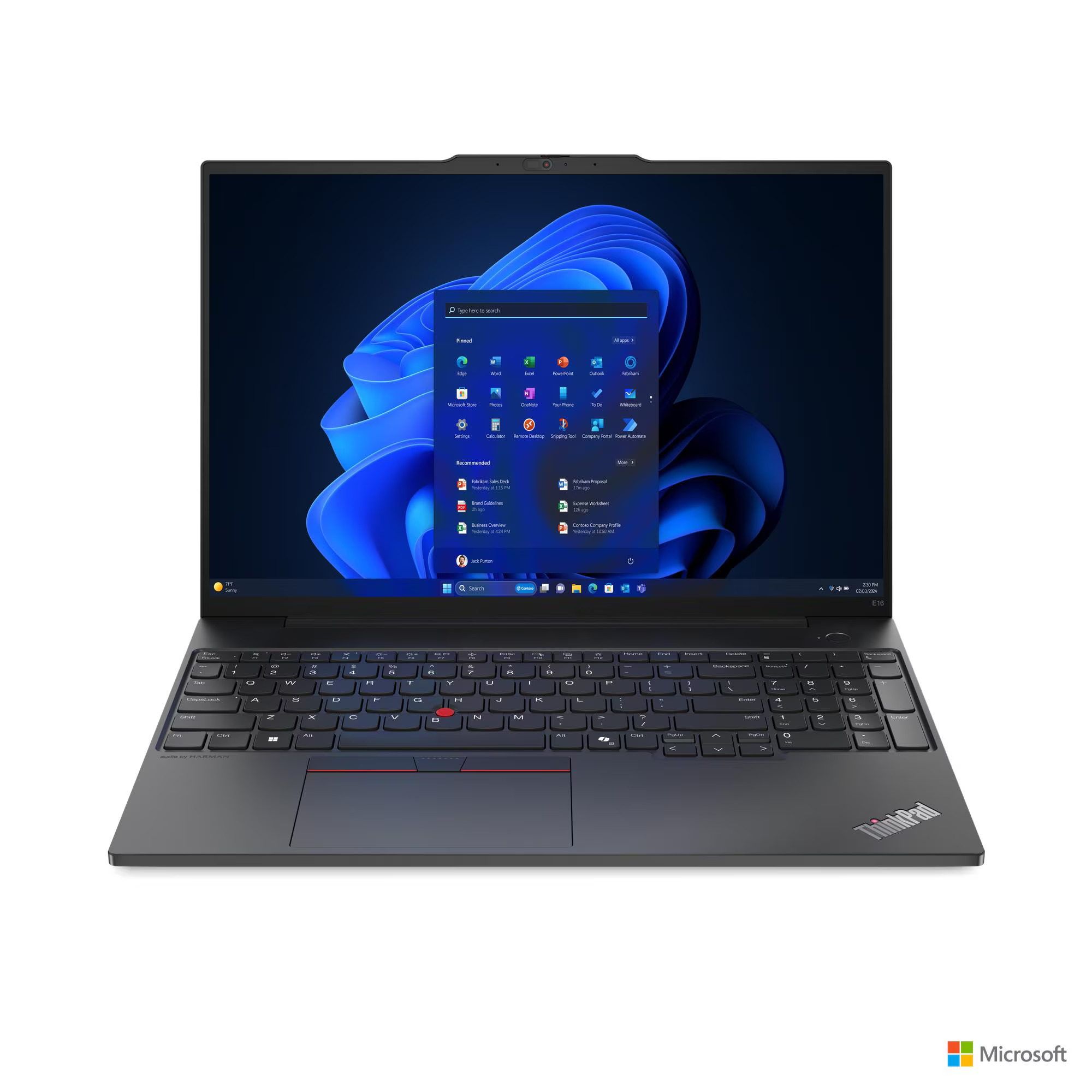 Lenovo Thinkpad E16 G2 21Ma008Ytx Ultra 5 125U 16Gb 512Gb SSD 16" Freedos Notebook