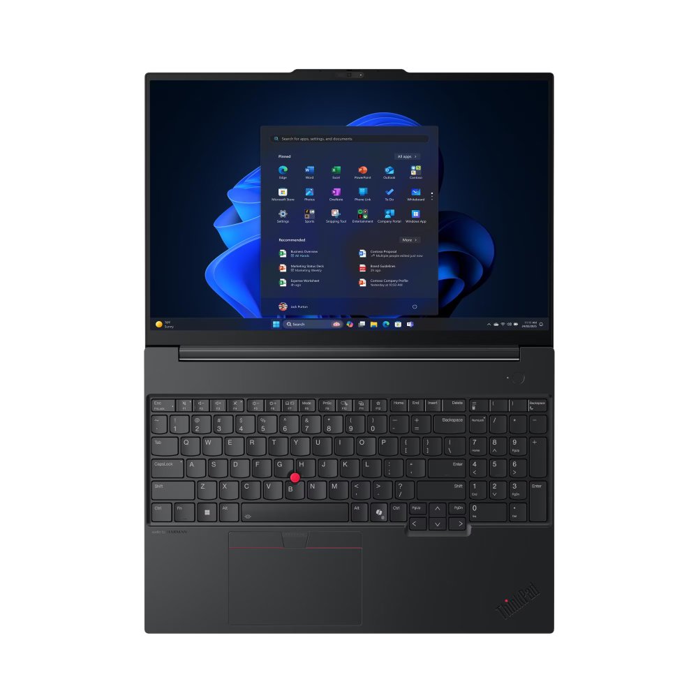 Lenovo Thinkpad E16 G3 Ultra 5 225U 16Gb 512Gb SSD 16 Inch Freedos Notebook 3Yıl Yerinde Garanti, Backlit Klavye, 64Wh Pil, Fingerprint