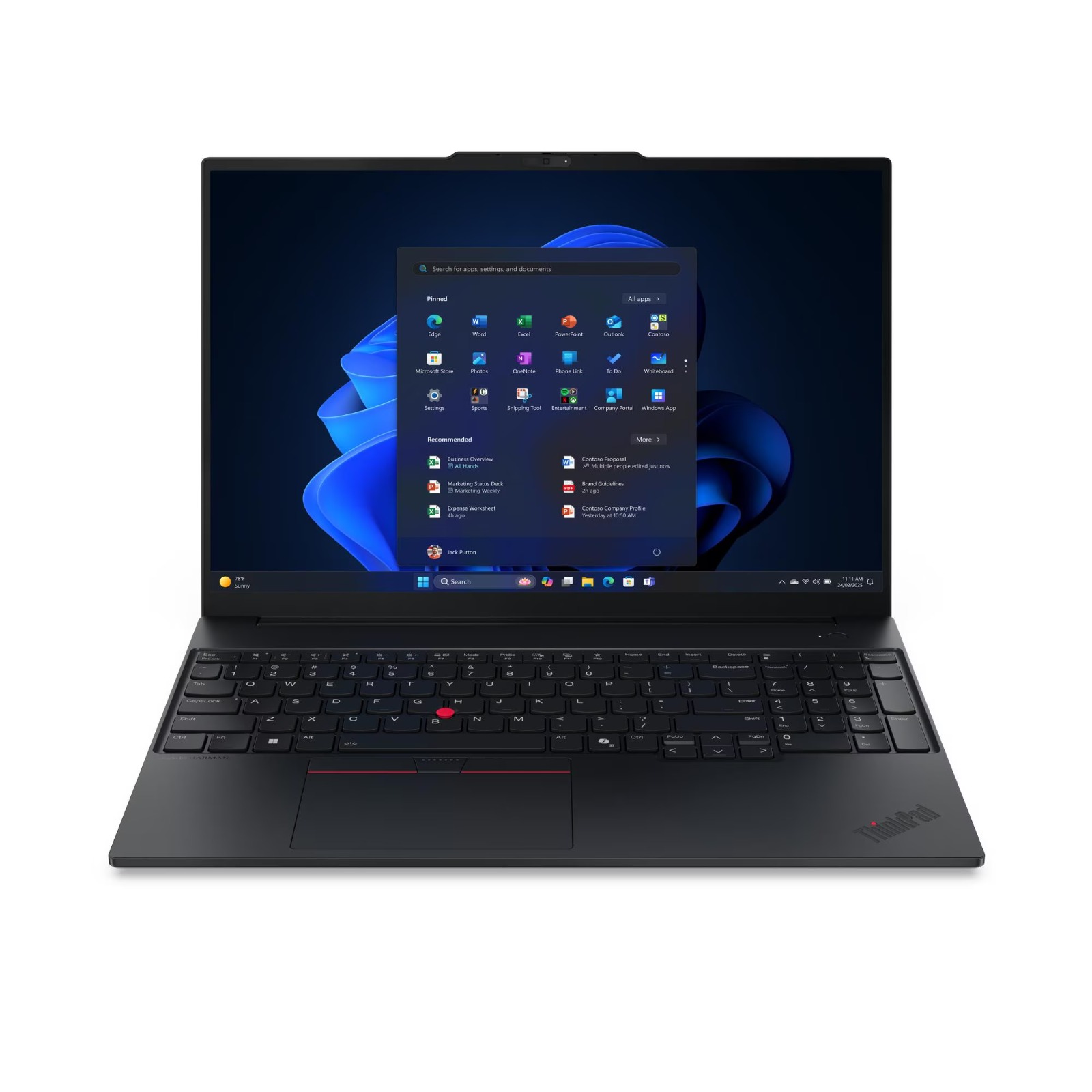 LENOVO THINKPAD E16 G3 ULTRA 7 255H 16GB 512GB SSD 16" FREEDOS NOTEBOOK
